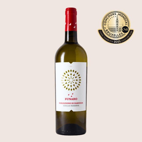 vino grillo funaro riserva collezione di famiglia doc sicilia
